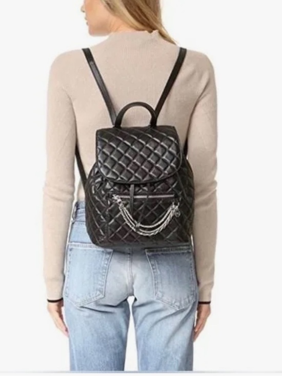 Michael Kors Handbags - Michael Kors Cheyenne Quilted Drawstring Leather Backpack